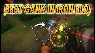 Is This How Ganks Work In Iron Elo??