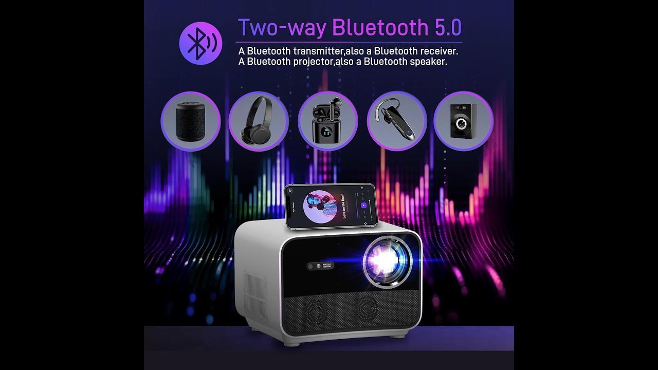 FROHAUL RD-809 Projector Review : Native 1080P, 5G WiFi & Dust-Proof Optical Engine