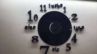 DIY | Vinyl Record Makeover | Vinyl Record Wall Clock