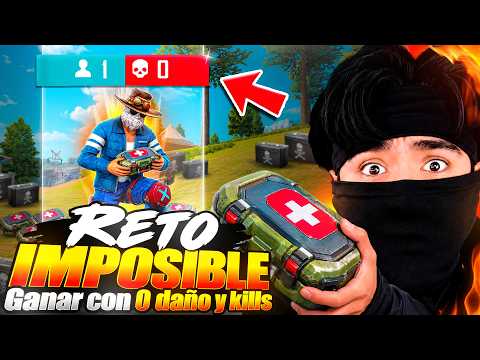 I WON a MATCH with 0 KILLS in FREEFIRE