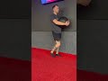 Single Leg Medball Hip Airplane on Wall
