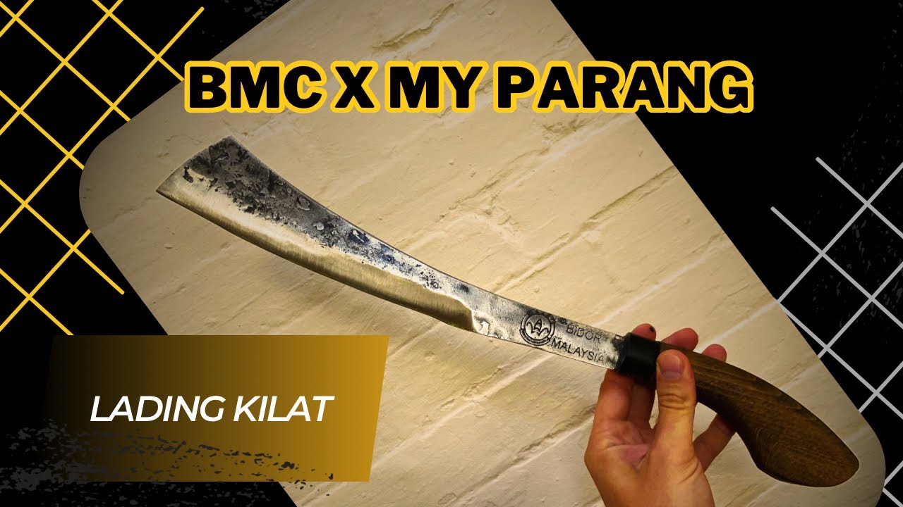 A look at our collab blade with MY Parang.