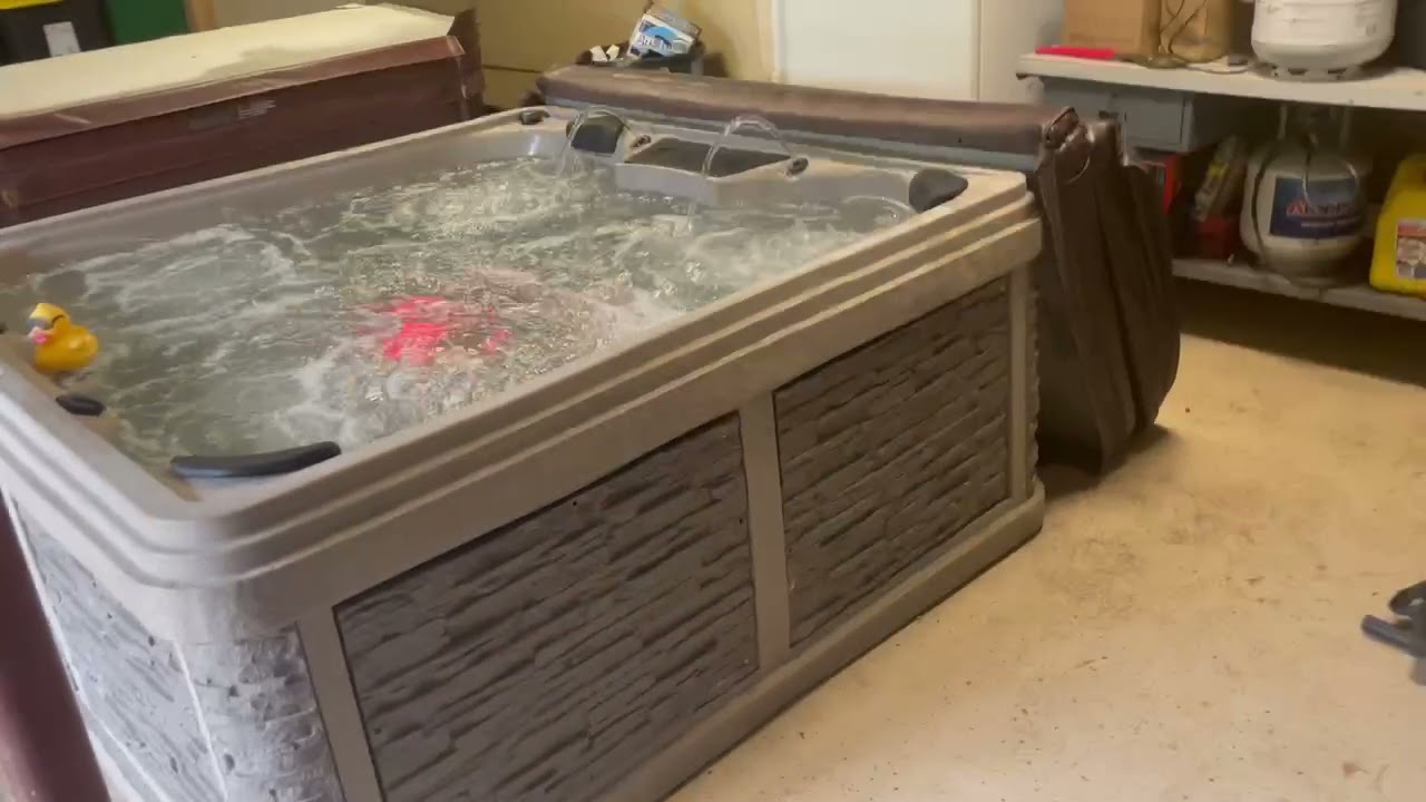 Strong Spas 110v Hot Tub for sale on FB Marketplace