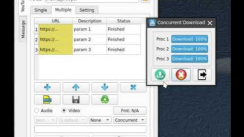 YouTube Downloader (Python, PyQt5, youtube-dl, ffmpeg)