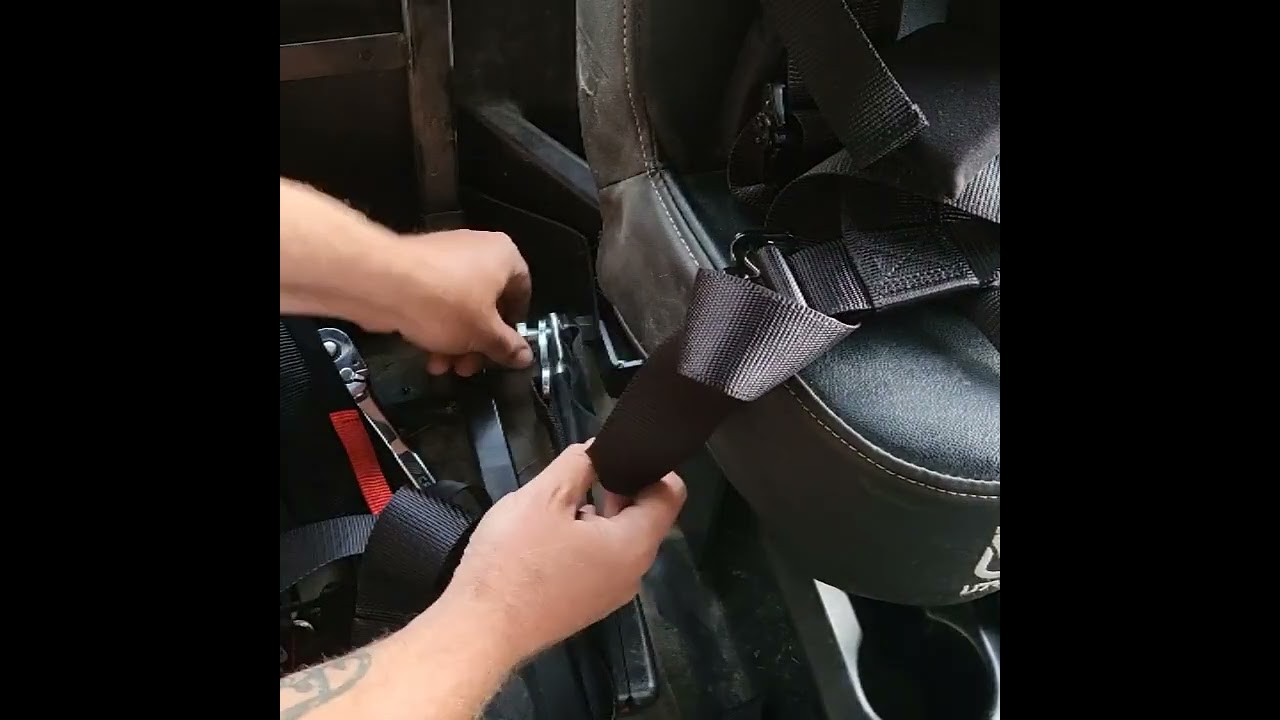 Kawasaki Teryx 4 Point Harness Installation 