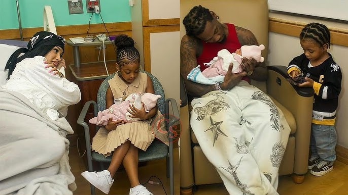 It's a Girl ! Cardi B welcomes 3rd Baby with Offset, Weeks After Filing For  Divorce - YouTube
