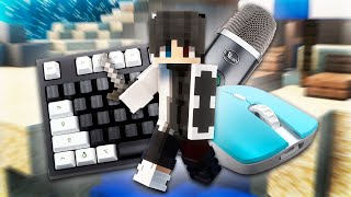 [240 FPS] Thocky Keyboard ASMR + Mouse Sounds | Hypixel Bedwars