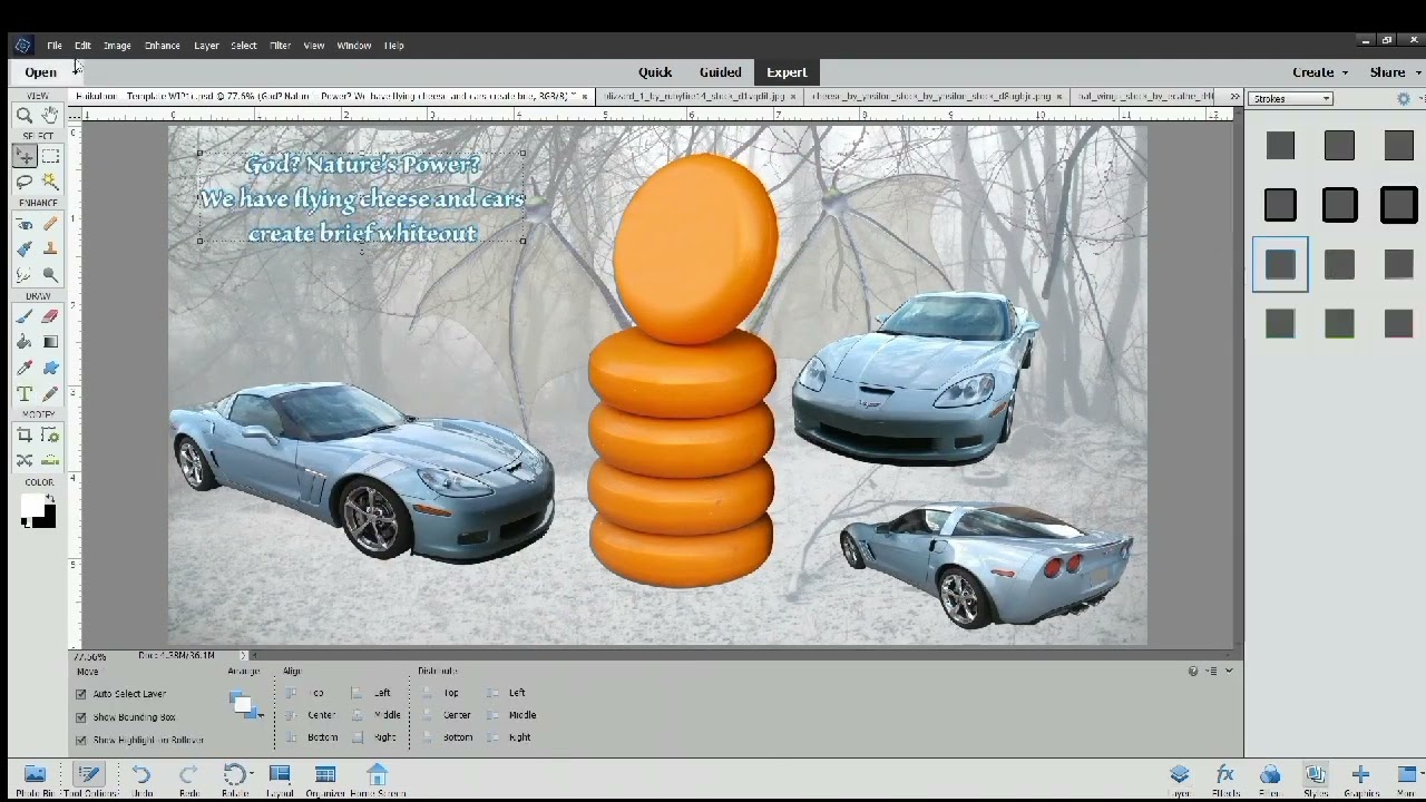 Flying Cheese and Cars