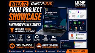 Week 12 Final Project Showcase | Selenium Automation Testing Bootcamp | Cohort 21 (October, 2025)