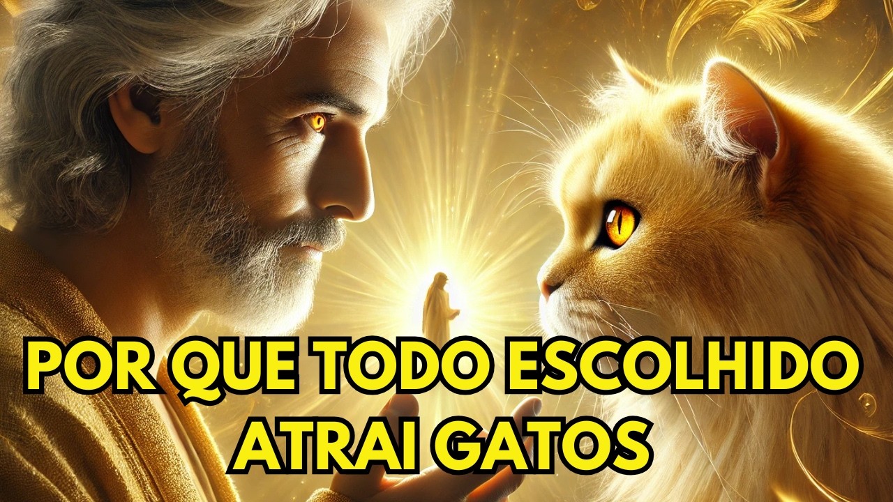 GATOS VEEM ALGO EM VOCÊ QUE NEM VOCÊ VÊ – Isso Só Acontece com ESCOLHIDOS!