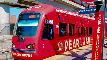 Pearl Jam The Home Shows Seattle Washington Link Light Rail SoundTransit 4K UHD