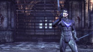 BATMAN: ARKHAM CITY - Survival of the Fittest | PERFECT COMBAT (Nightwing)