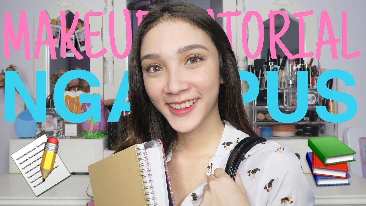 Easy Makeup Tutorial Ke Kampus STEFANYTALITA YouTube