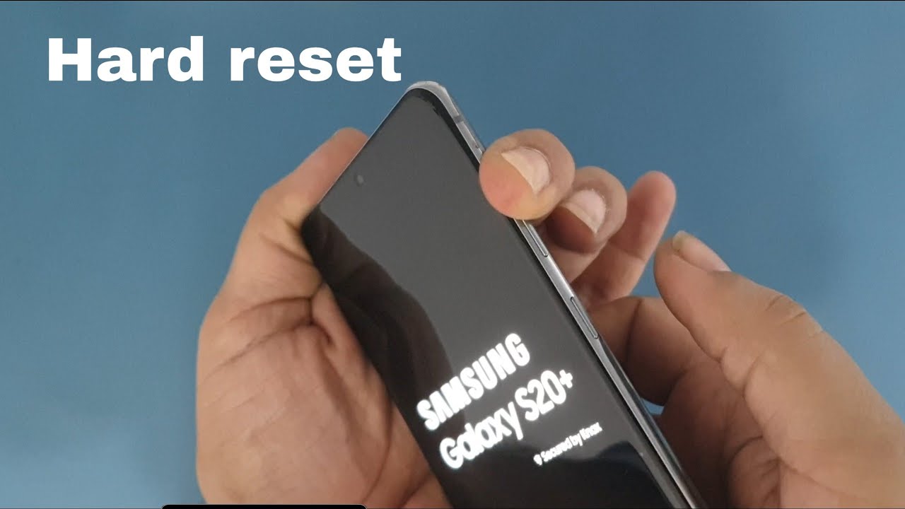 Samsung s10- s10+ and s10 ultra hard reset