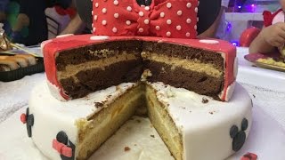 Торт Минни Маус Двухъярусный |Торт Микки Маус / Minnie Mouse cake