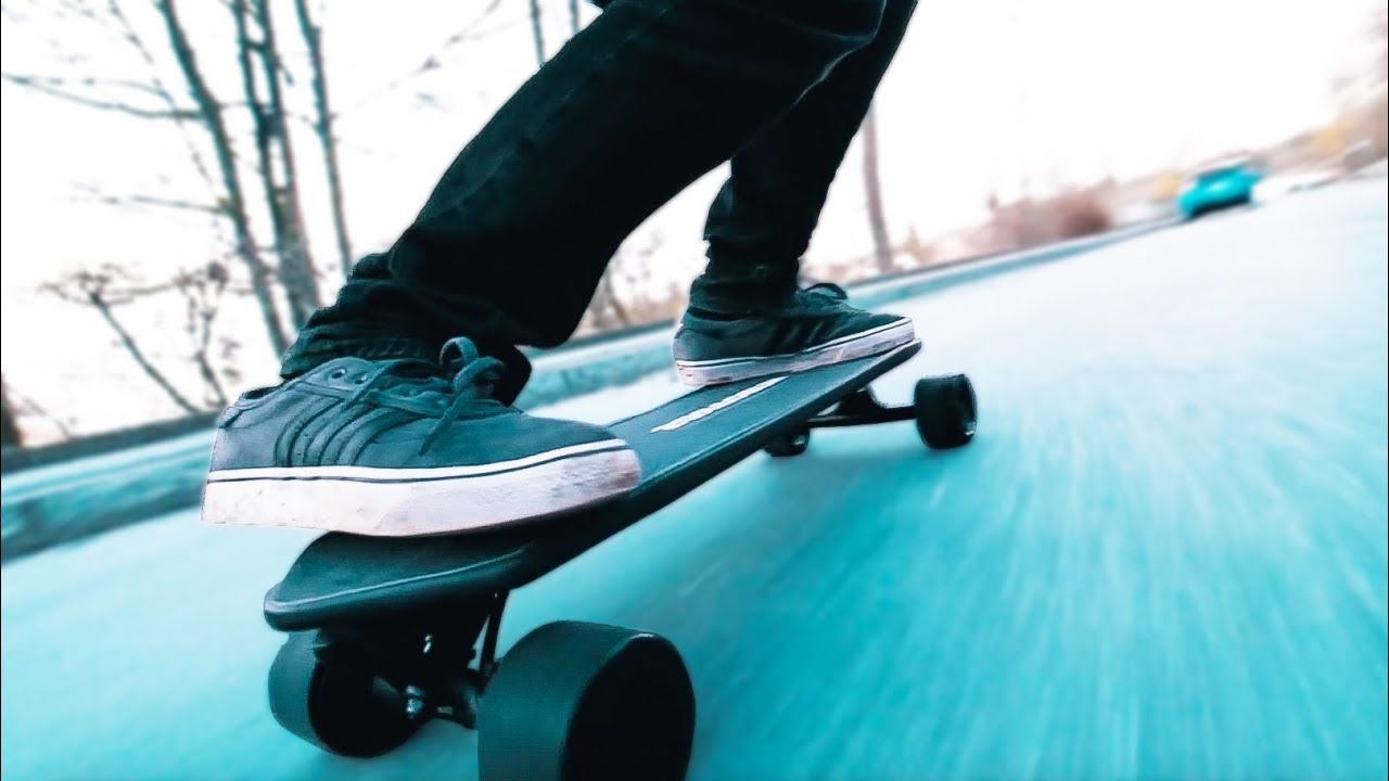 INSANE Carbon Fiber Electric Skateboard YouTube