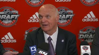 Lamoriello happy to add size and strength with draft