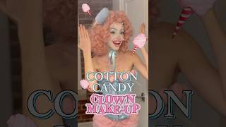 COTTON CANDY CLOWN #clownmakeup #makeuptutorial #halloweencostume