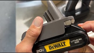 V6 Adapter Convert for DeWalt 20V Lithium Battery for Dyson Hand Held Vac