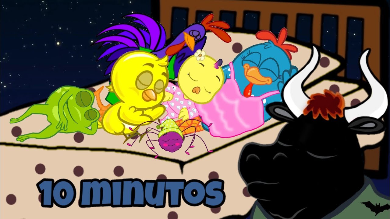 10 minutos para dormir com a Turma da Galinha Pintadinha