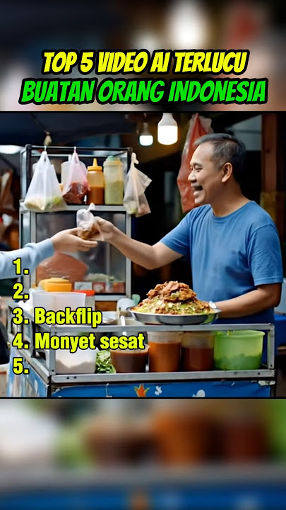 Top 5 Funniest AI Videos Made by Indonesians! So Hilarious! (Part 5)