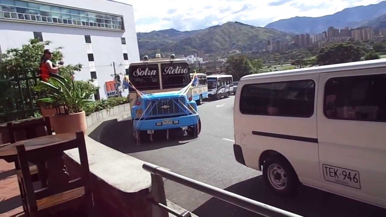Desfile del dia del conductor de terminales medellin 2013
