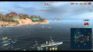 World of Warships: Farragut - Season 3 ranked match