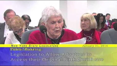 Kathleen Rice & Ellen Mohr - Hearing to Allow Adop...