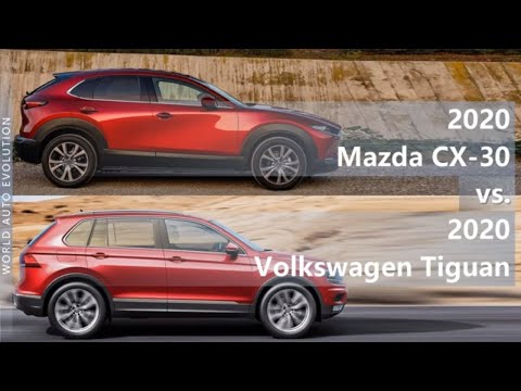 2020-mazda-cx-30-vs-2020-volkswagen-tiguan-(technical-comparison)