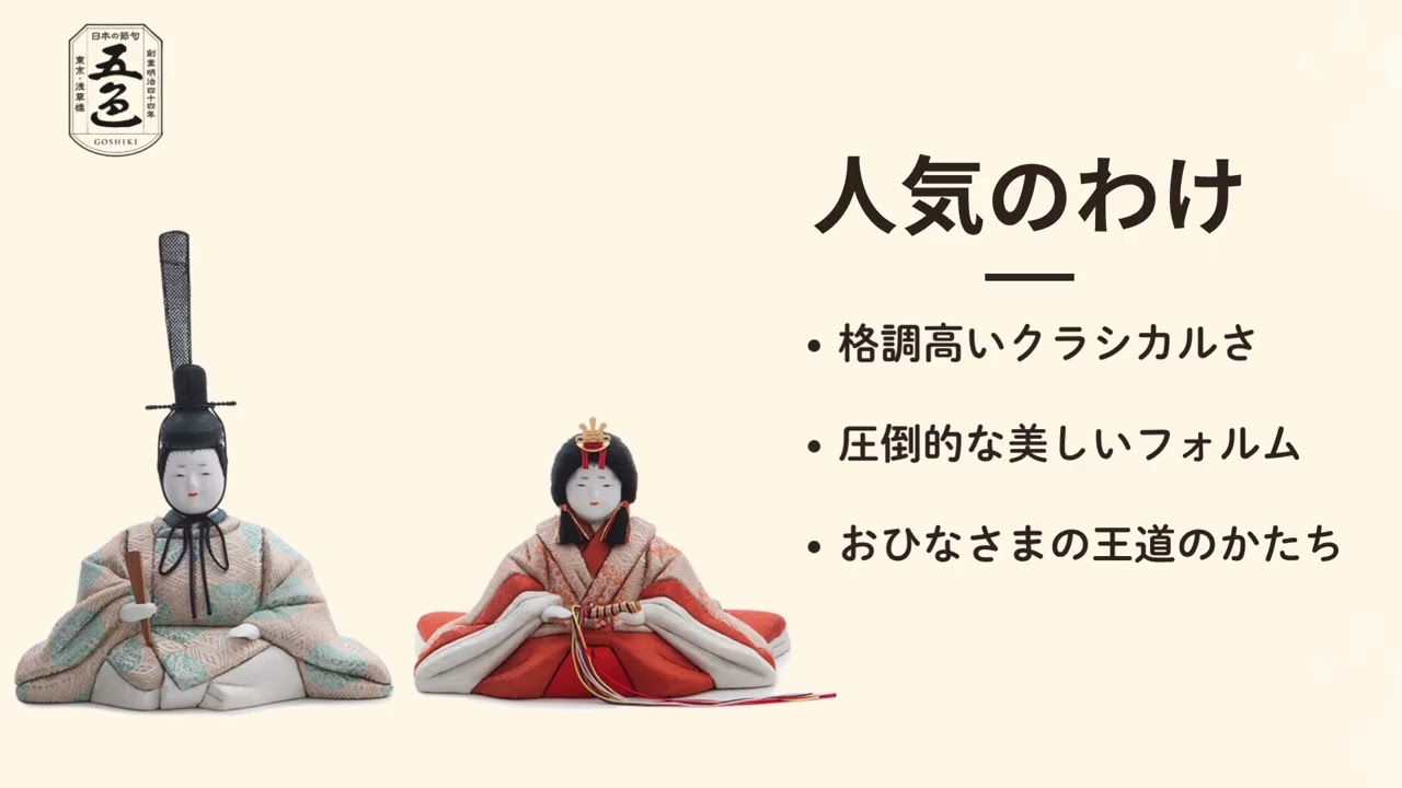 明徳雛 | 五色 雛人形・五月人形の原孝洲
