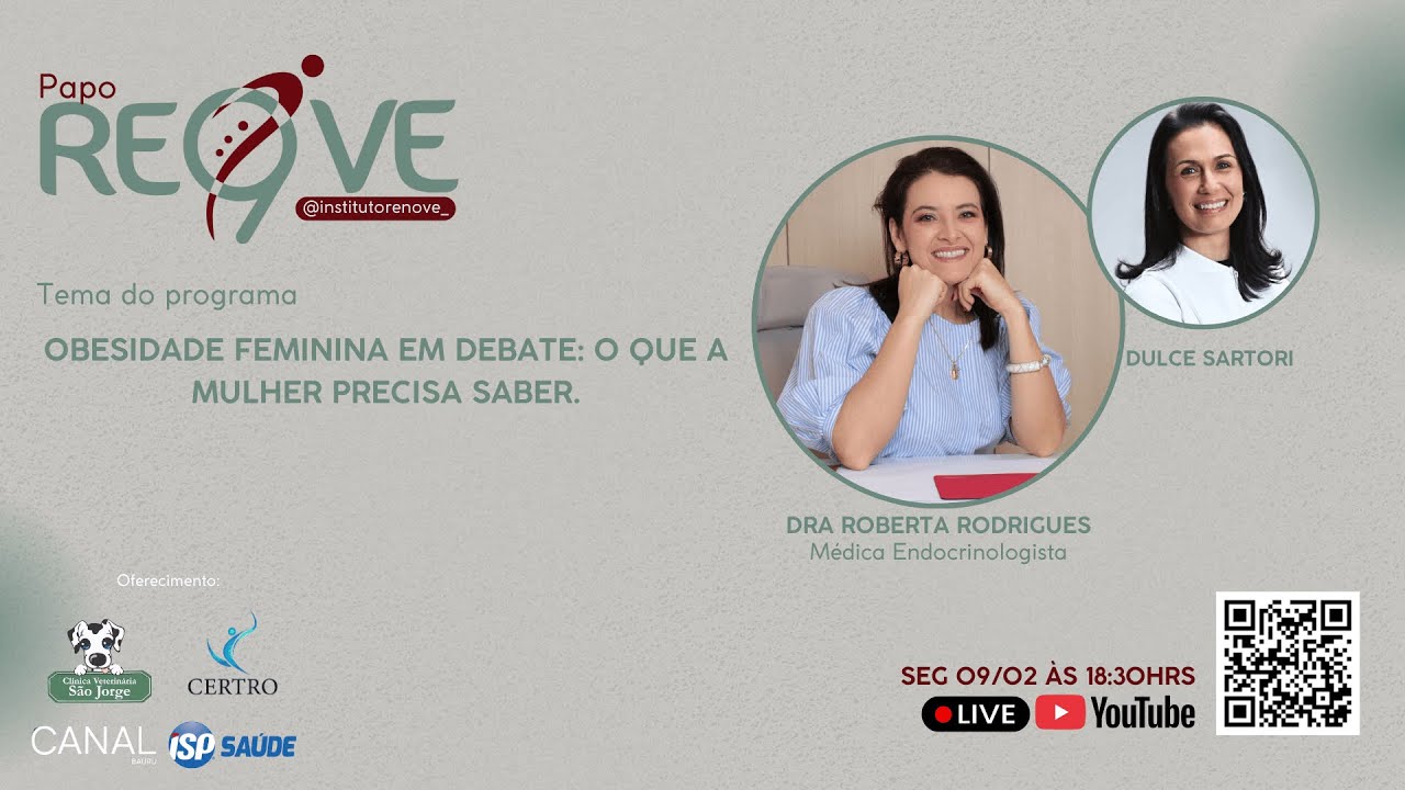 #EP0012 - Dra Roberta Rodrigues -Obesidade Feminina em Debate | Dulce Sartori