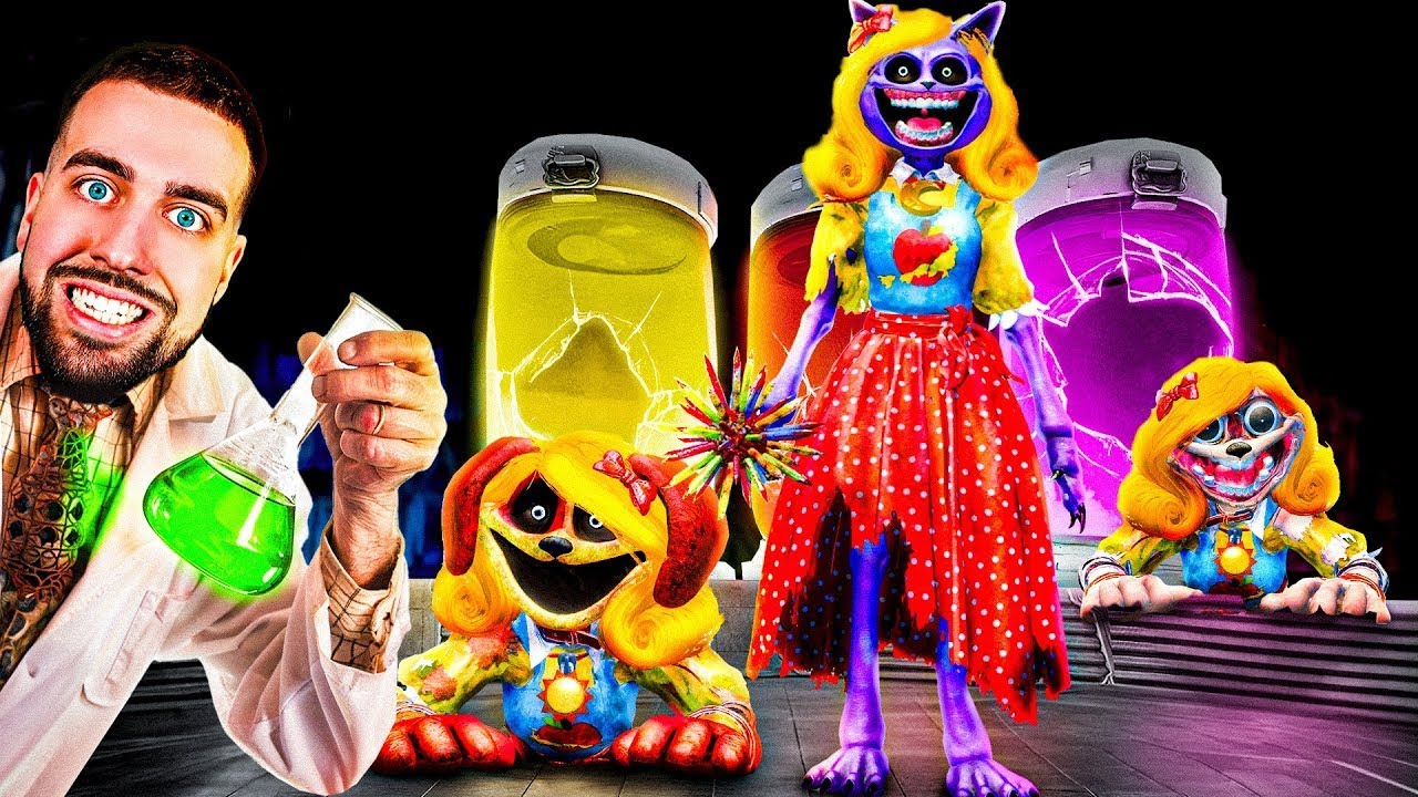 FUSIONNER MISS DELIGHT + CATNAP + DOGDAY Dans POPPY PLAYTIME CHAPITRE 3 !!