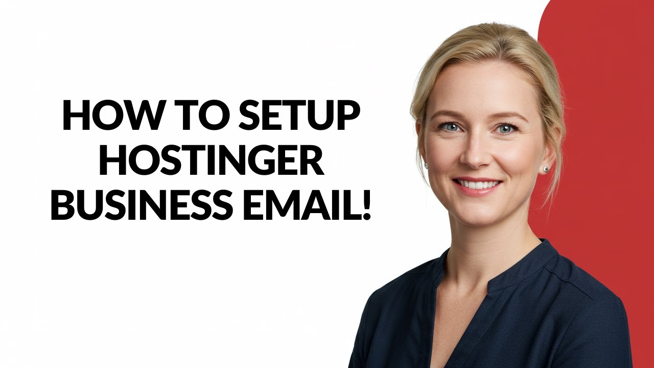HOW TO SETUP HOSTINGER BUSINESS EMAIL! - Julia'sTutorials - YouTube
