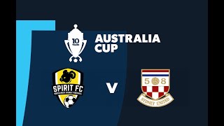 Australia Cup Round 7: NWS Spirit FC v Sydney United 58 FC