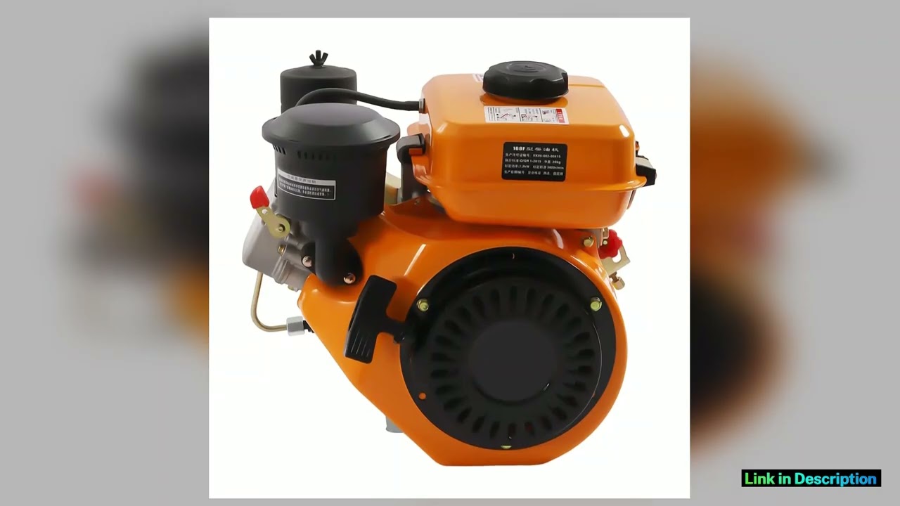 4Stroke AirCooled Diesel Engine Single Cylinder Manual Start HighEfficiency Small Motor Top Seller