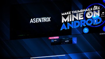 How to make thumbnails like mine on android | tutorial