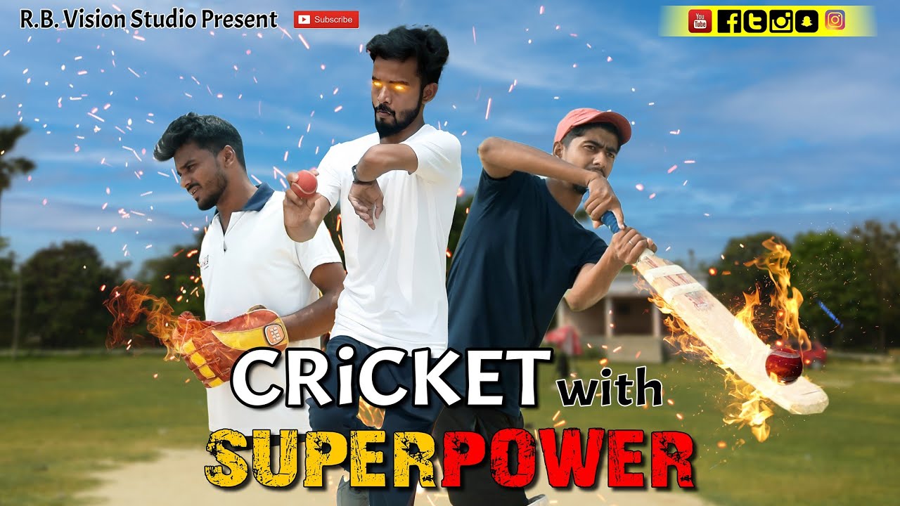 Cricket with Superpower / Super power Cricket /  Comedy With Rovince / CWR /