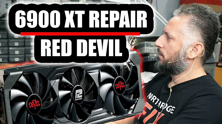 AMD 6900xt Red Devil Ultimate Graphics Card Repair