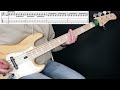 David Bowie - Heroes (Bass Cover, Rhythm Only) (Lesson w/ Tabs)