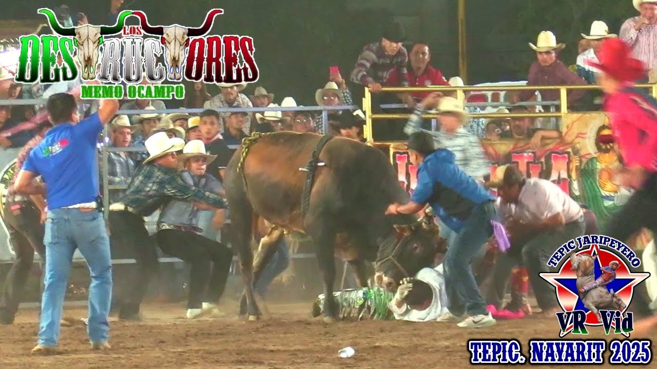 ¡¡BARRIERON EL PISO CON LOS JINETES!!! RANCHO LOS DESTRUCTORES Y LAS ISABELES EN TEPIC 2025