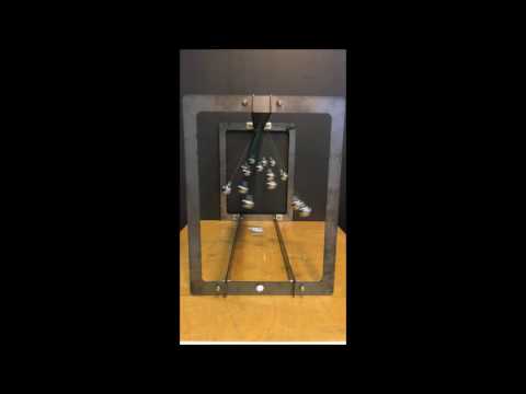 Uncoupled Pendulum Wave
