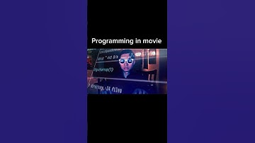 Programmer in reallife vs movie #foryou #codememes #computerlanguages #funny
