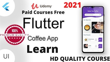 Coffee Shop & Food Menu - Flutter UI - Speed Code - Part III - LEC #03