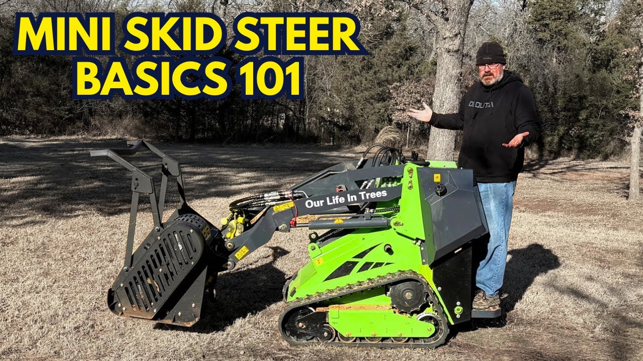 Understanding Chinese Mini Skid Steers: A Beginner's Guide - YouTube