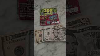 Cash back on 2 scratch offs 