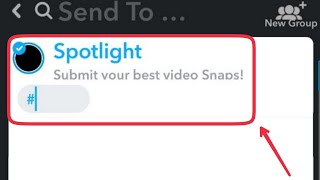 How To Add Topic & Hashtag On Spotlight in Snapchat screenshot 1