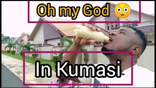 Finally got access To enter this place in Kumasi Ghana/ you won't believe I'm in Kumasi/ watch 👇