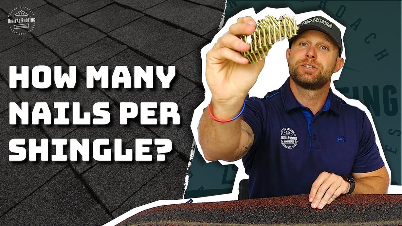 How Many Nails Do You Need Per Roofing Shingle YouTube How Many Nails Do You Need Per Roofing Shingle YouTube