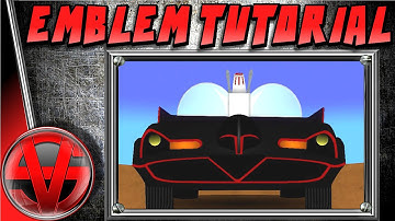 Batmobile 1966 - Black Ops 3 Emblem Tutorial