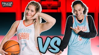 HANNAH WHITE plays against MARIAH LINNEY 1v1 | CREATOR LEAGUE